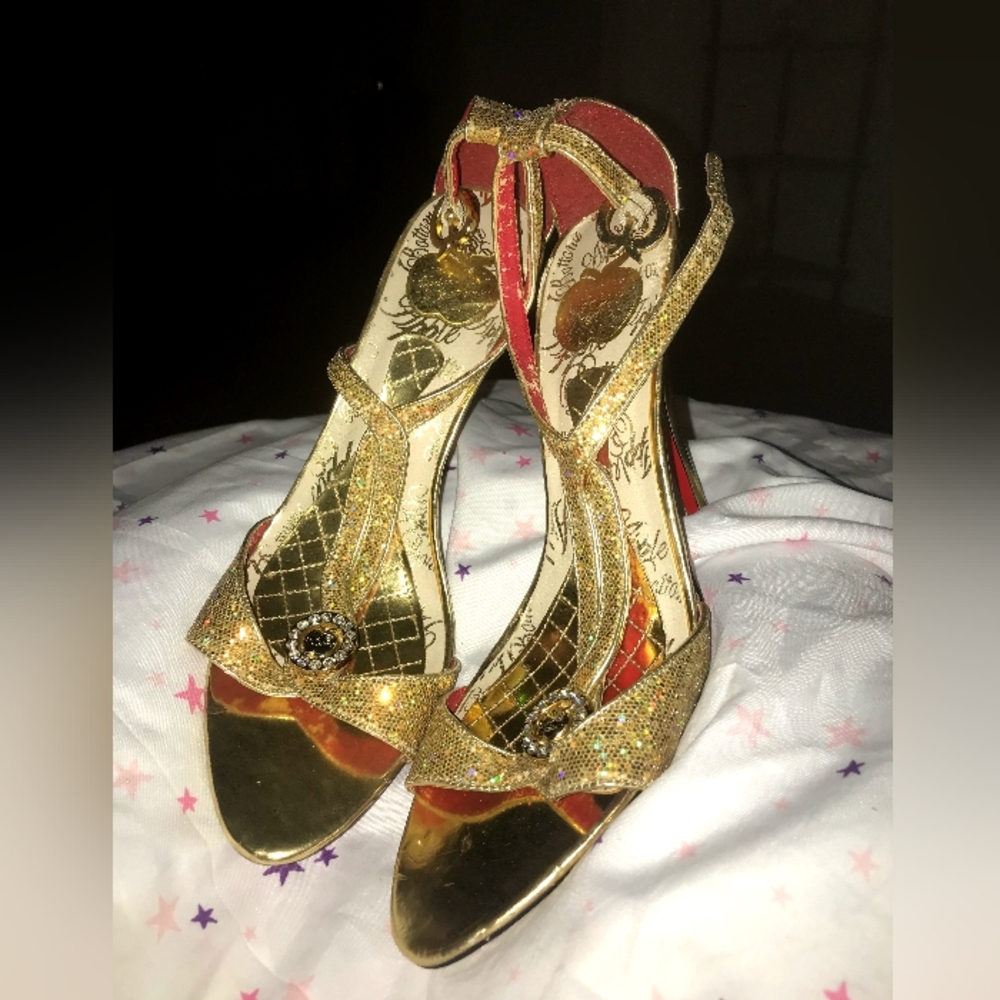 Gold Heels